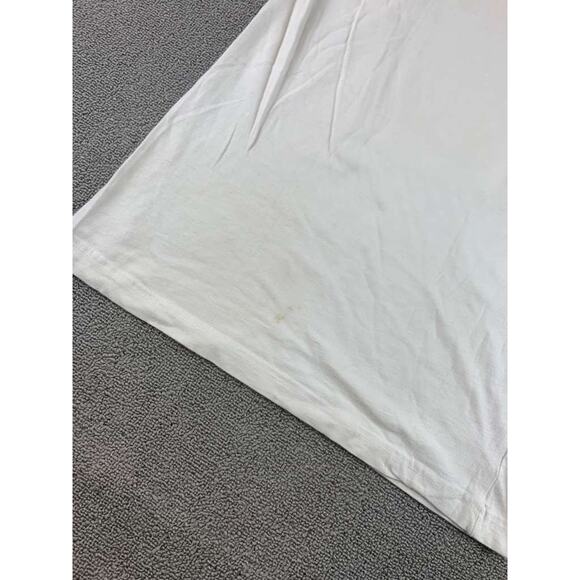 VTG Sesame Street Medium White Green Ringer Graphic T Shirt USA Made - Picture 5 of 10